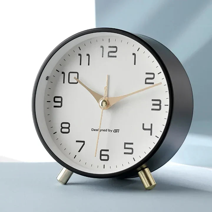 Skorter | Nordtime - Scandinavian Silent Table Clock - Elegant And Functional