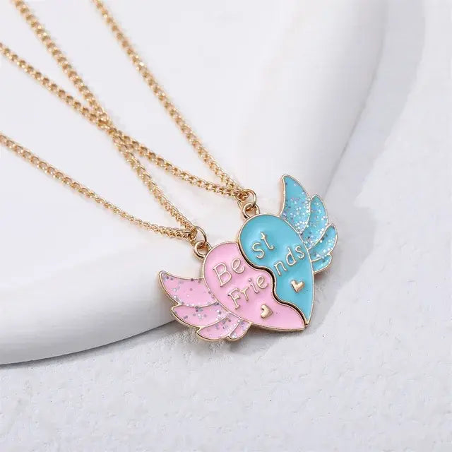 Skorter | 2 Pieces/ Set Chains Choker Broken Heart Jewelry Gift