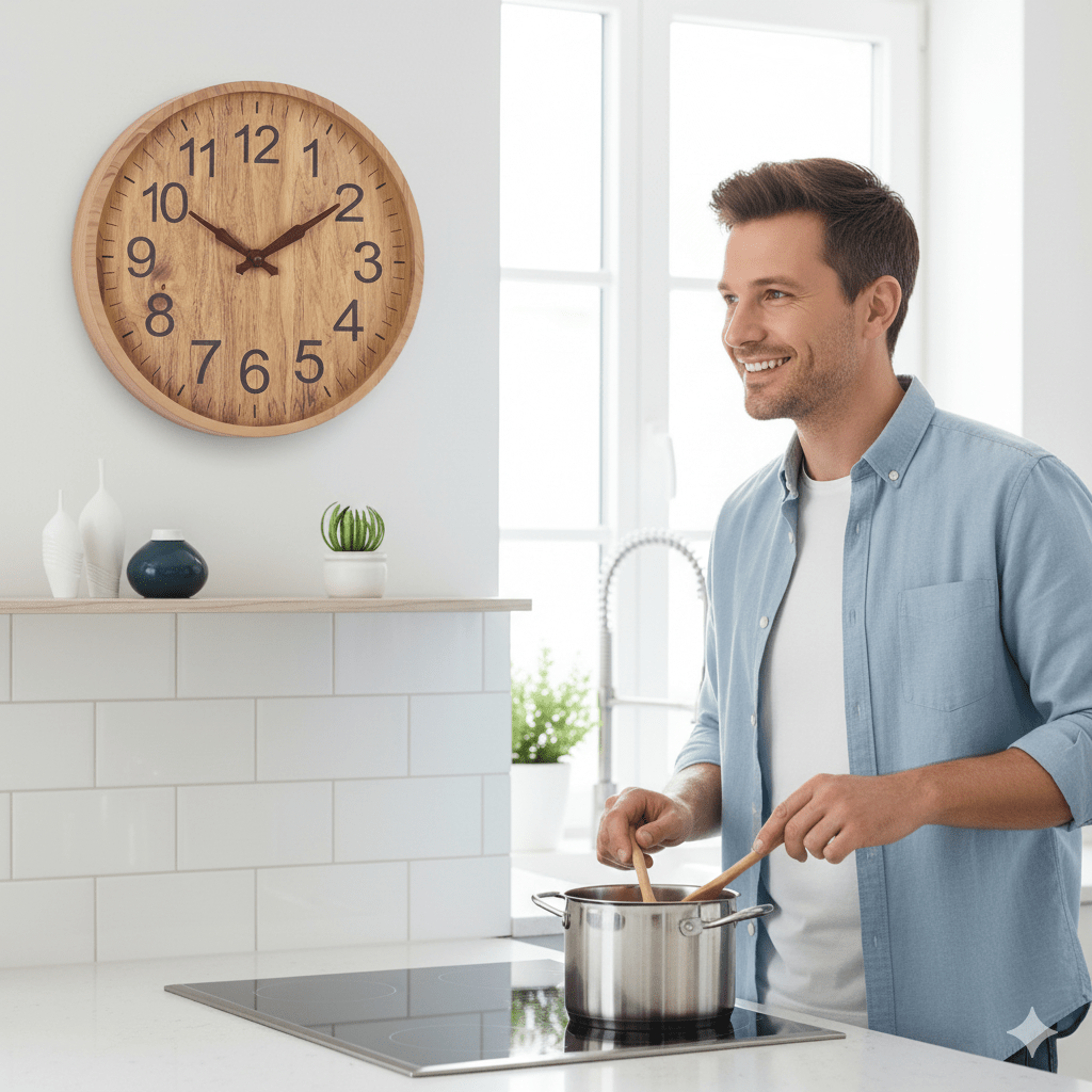 Skorter | OAKTICK – Silent Wooden Wall Clock with Natural Charm