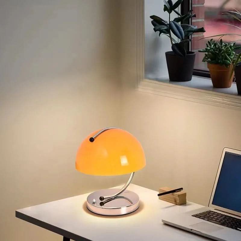 Skorter | Mushroom Glass Table Lamp in Danish Style
