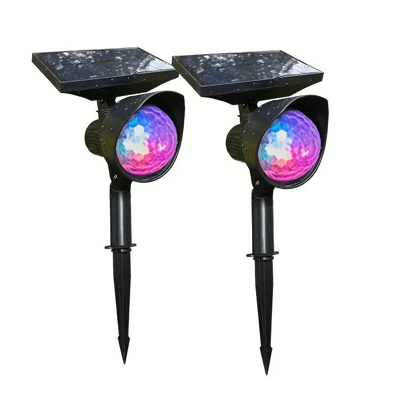 Skorter | Outdoor solar energy rotating color projection lamp