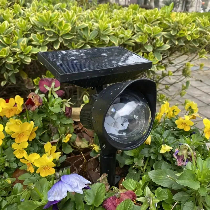 Skorter | Outdoor solar energy rotating color projection lamp