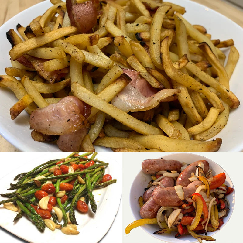 Skorter | Stainless Steel Rolling BBQ Grill Basket – Rotating Design for Perfectly Grilled Food