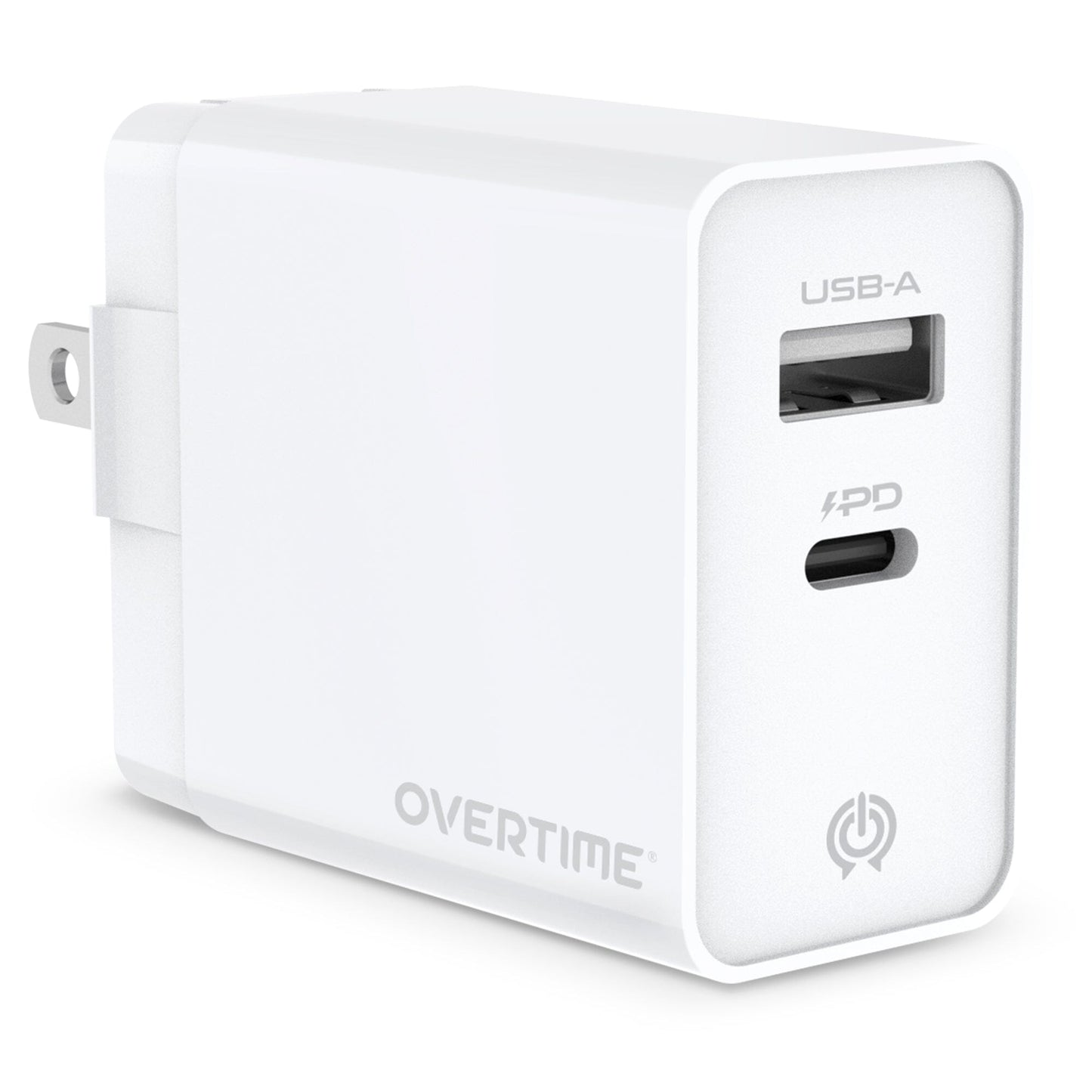 Skorter | Overtime Dual Port USB A and USB C 38W Fast Charging Power Adapter
