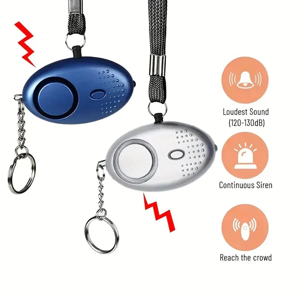 Skorter | Personal Safety Alarm with LED Light (130 dB) - SafeSound