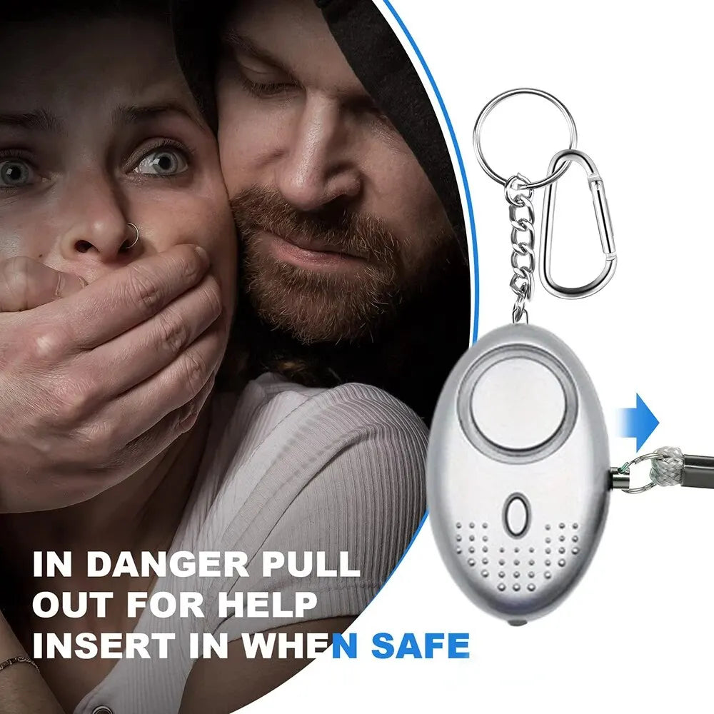 Skorter | Personal Safety Alarm with LED Light (130 dB) - SafeSound