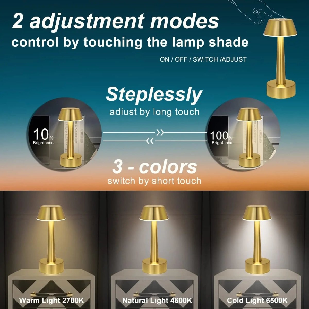 Skorter | Plug Less Portable Lamp