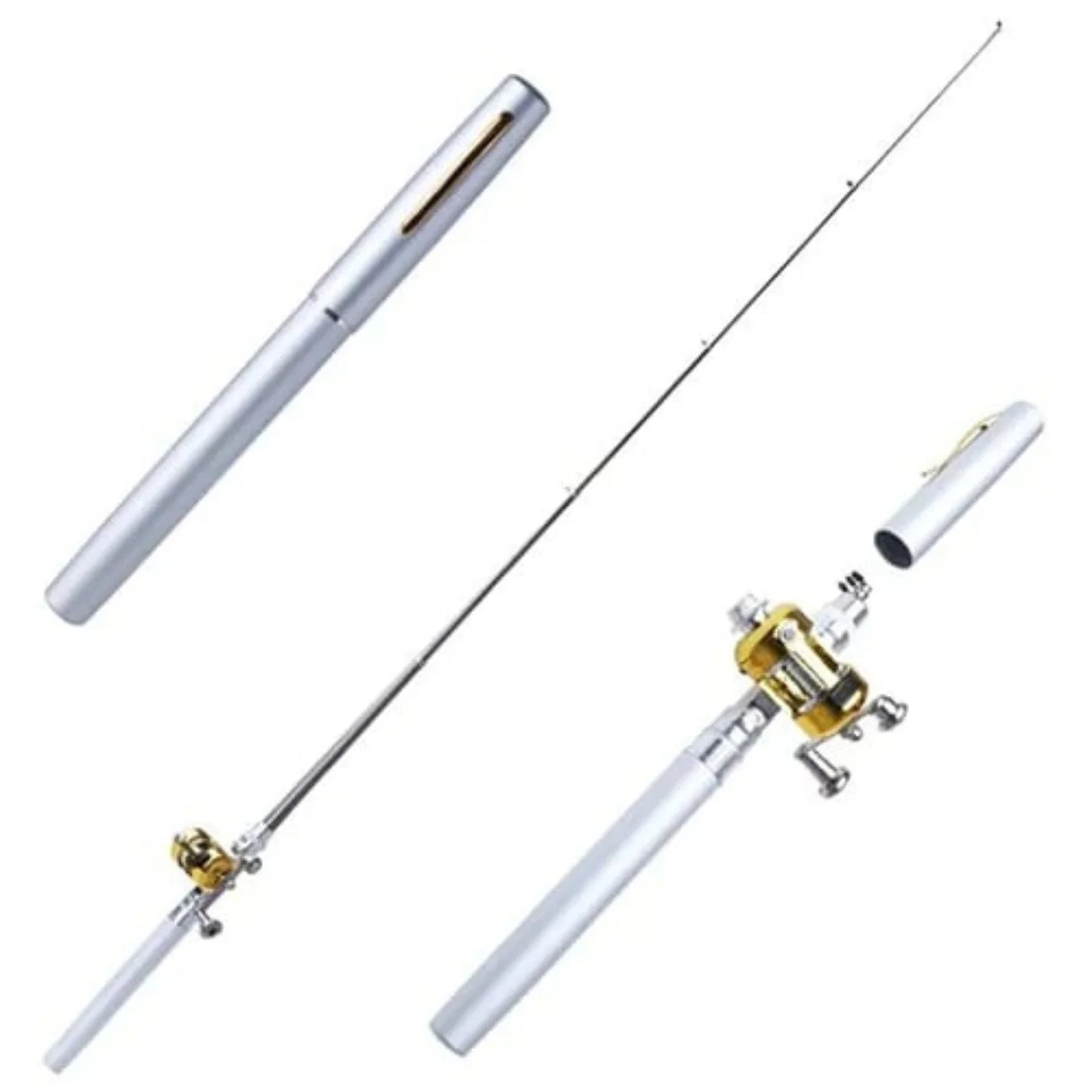 Skorter | Compact Fishing Set with Telescopic Rod β Portable Fishing Rod for On-the-Go