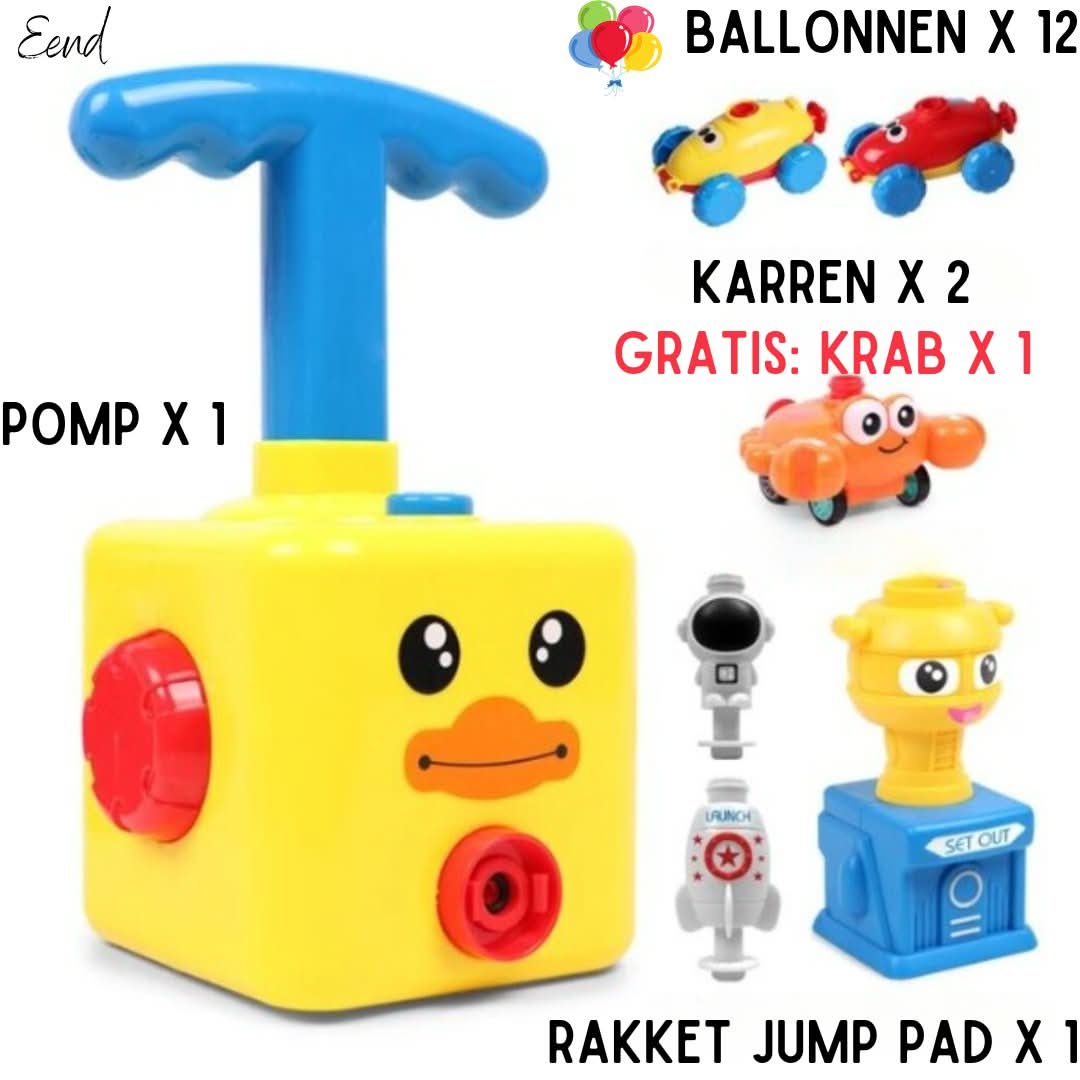 Skorter | Pump set | For Balloon cars