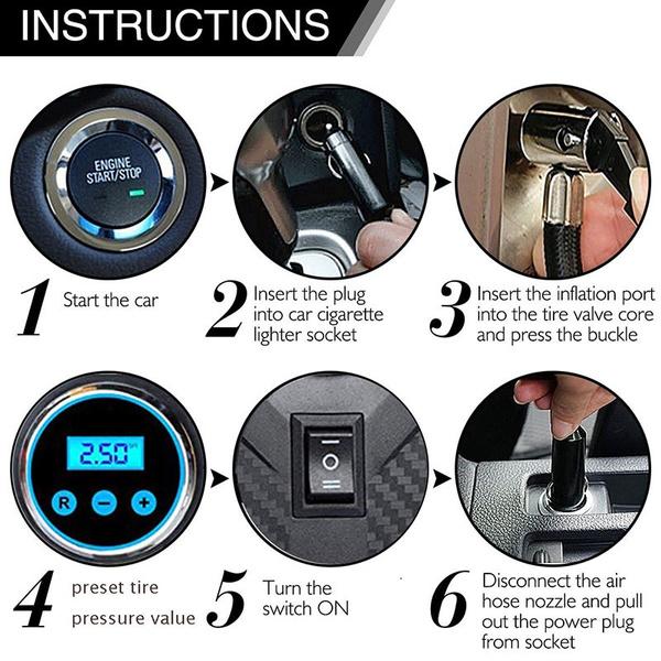 Skorter | Portable Air Compressor Pump Tire Inflator