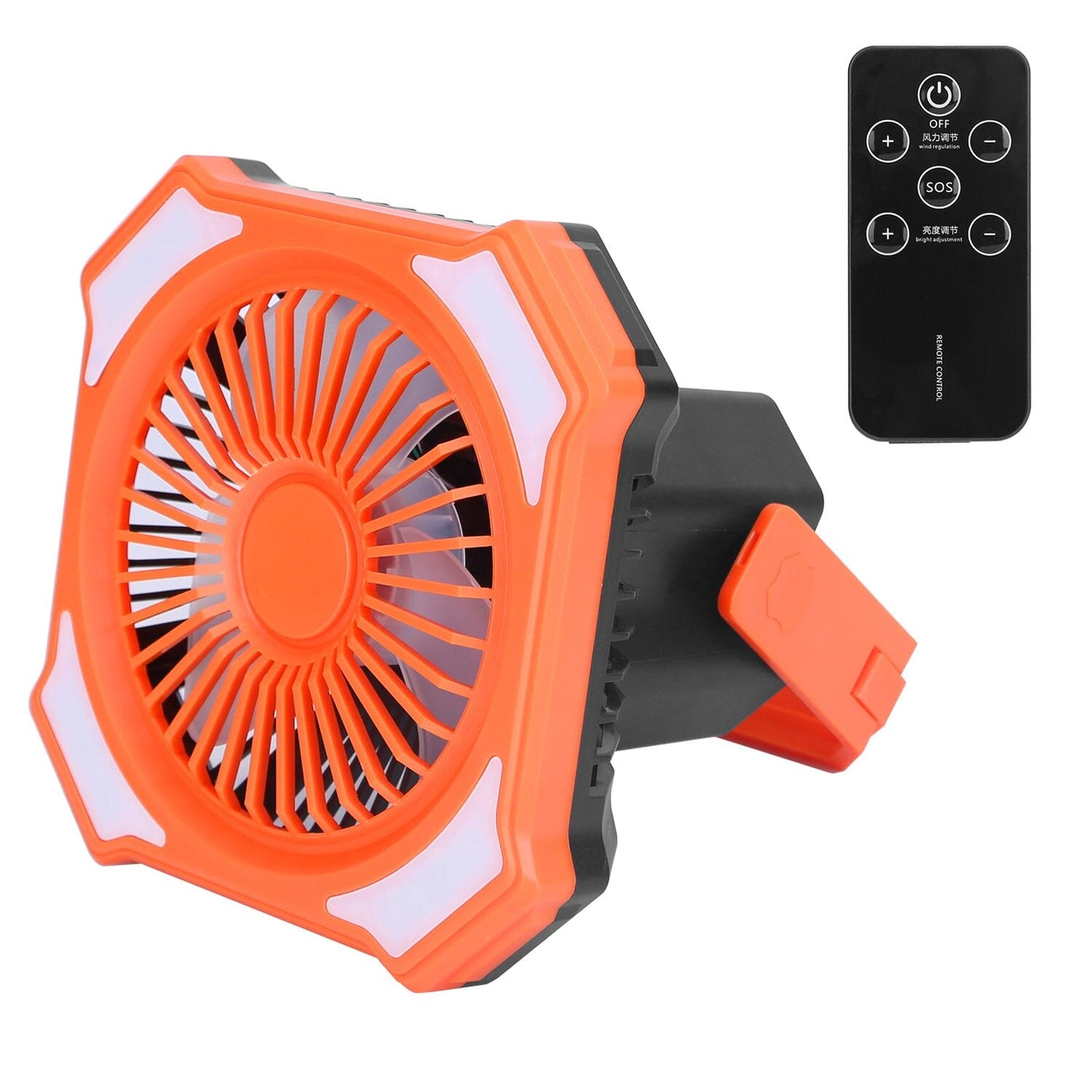 Skorter | Portable Camping Lantern Fan 10000mAh Battery Powered with 4 Light Modes