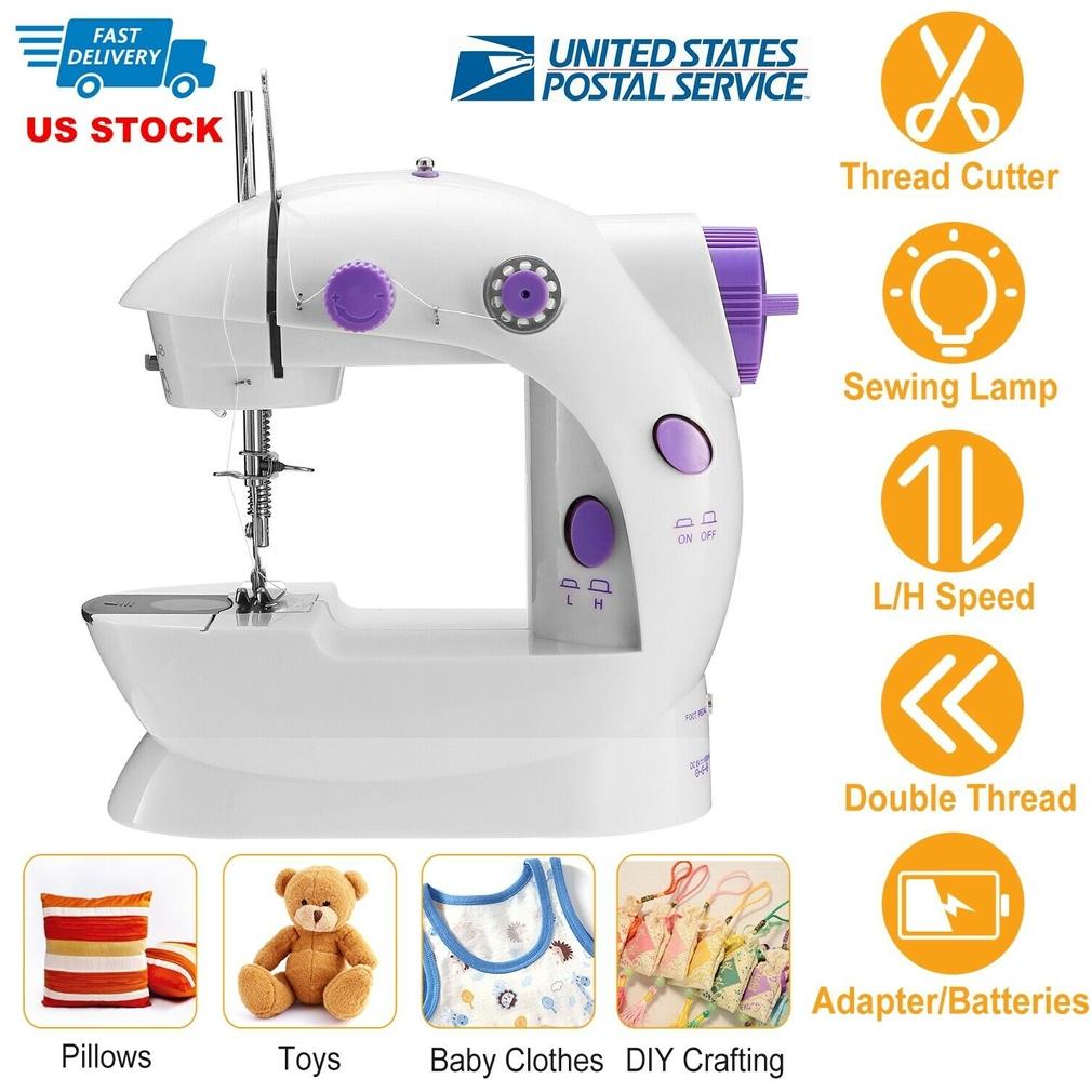 Skorter | Portable Electric Sewing Machine with Foot Pedal LED Light