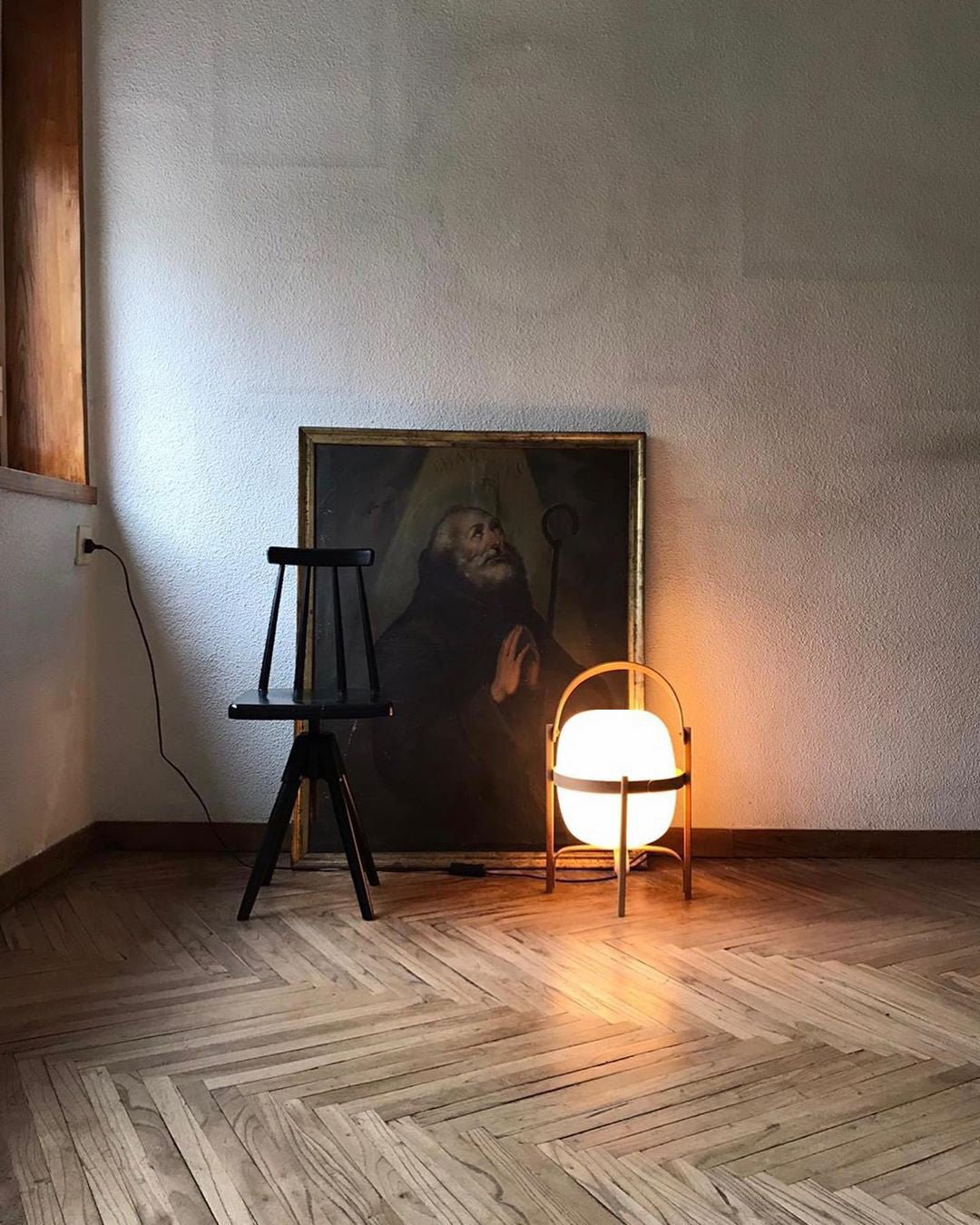 Portable Lantern Glass Table Lamp - SKØRTER