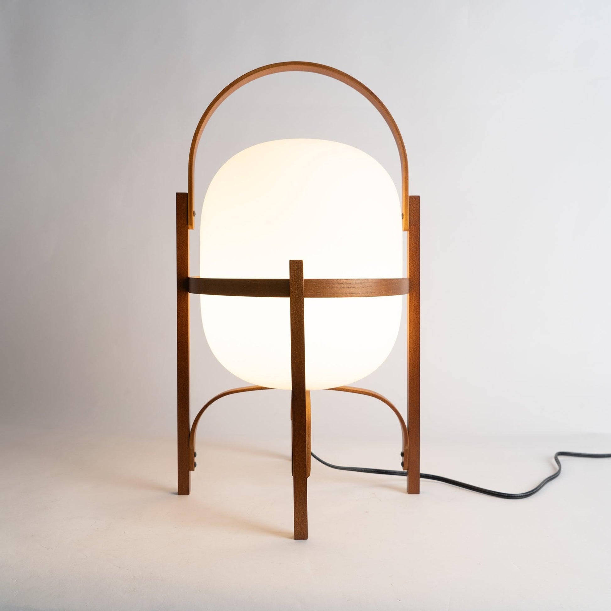 Portable Lantern Glass Table Lamp - SKØRTER