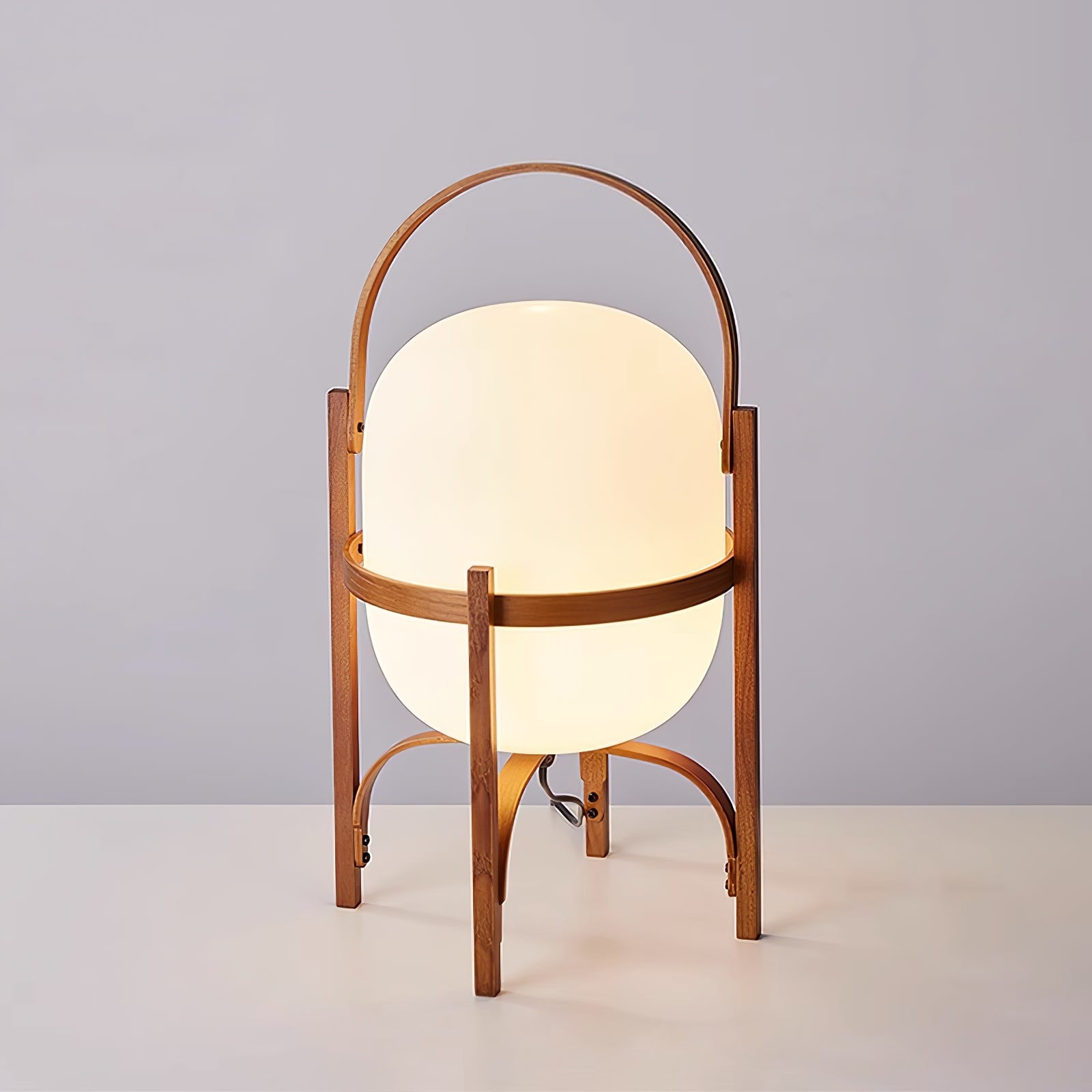 Portable Lantern Glass Table Lamp - SKØRTER