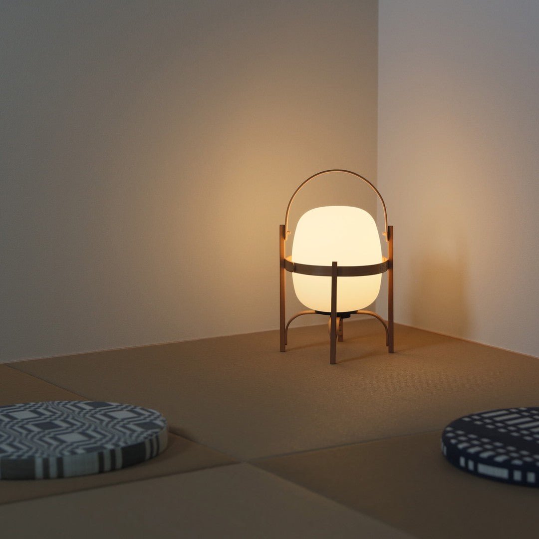 Portable Lantern Glass Table Lamp - SKØRTER