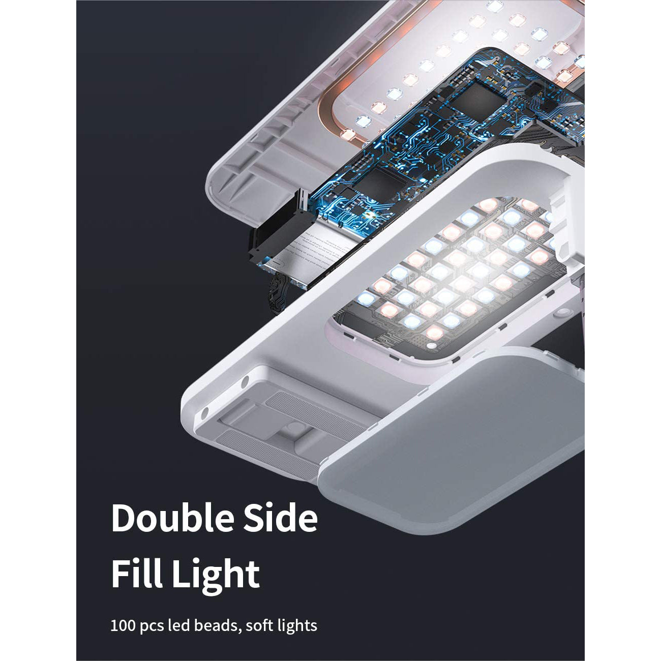 Skorter | Portable Phone Holder with Dimmable LED Light