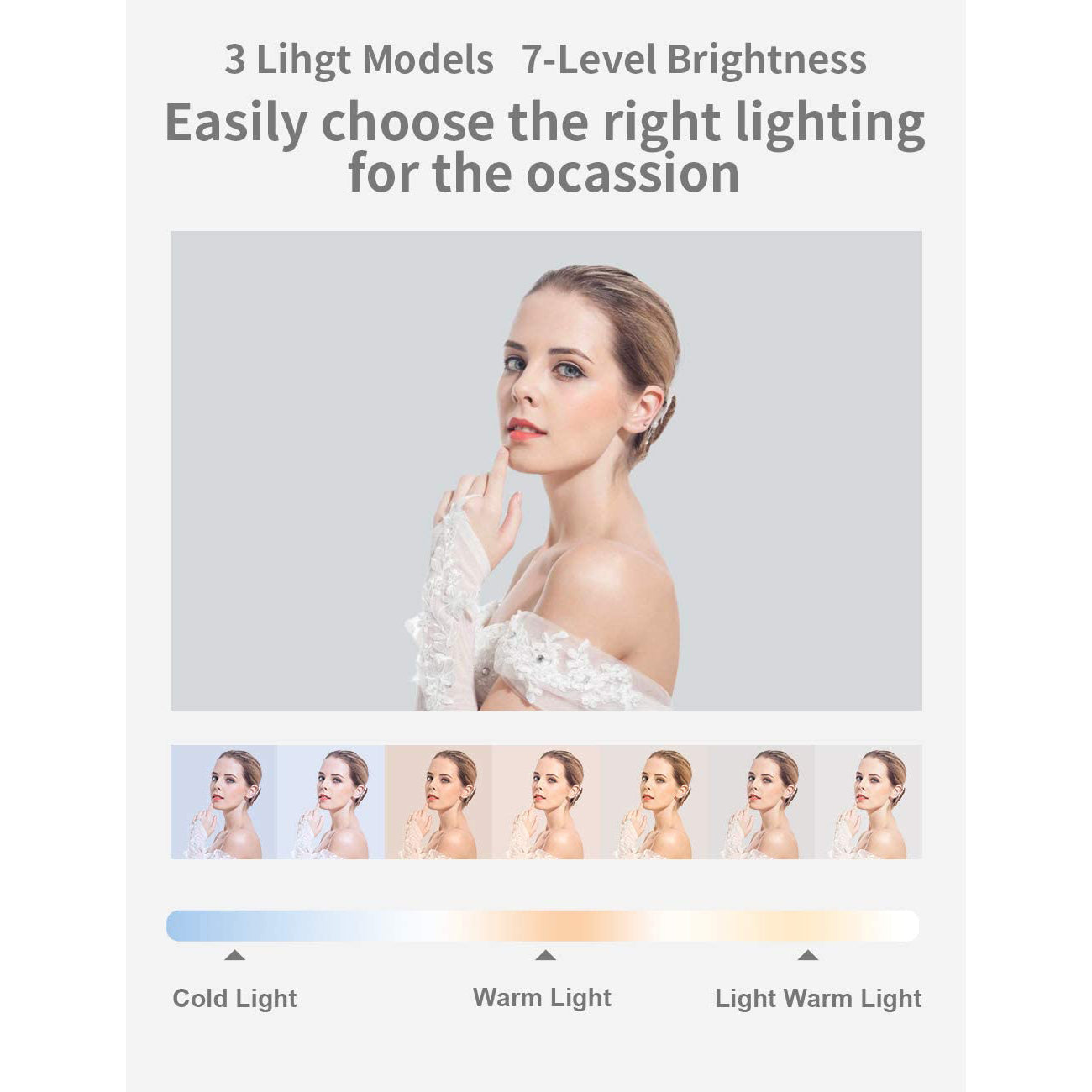 Skorter | Portable Phone Holder with Dimmable LED Light