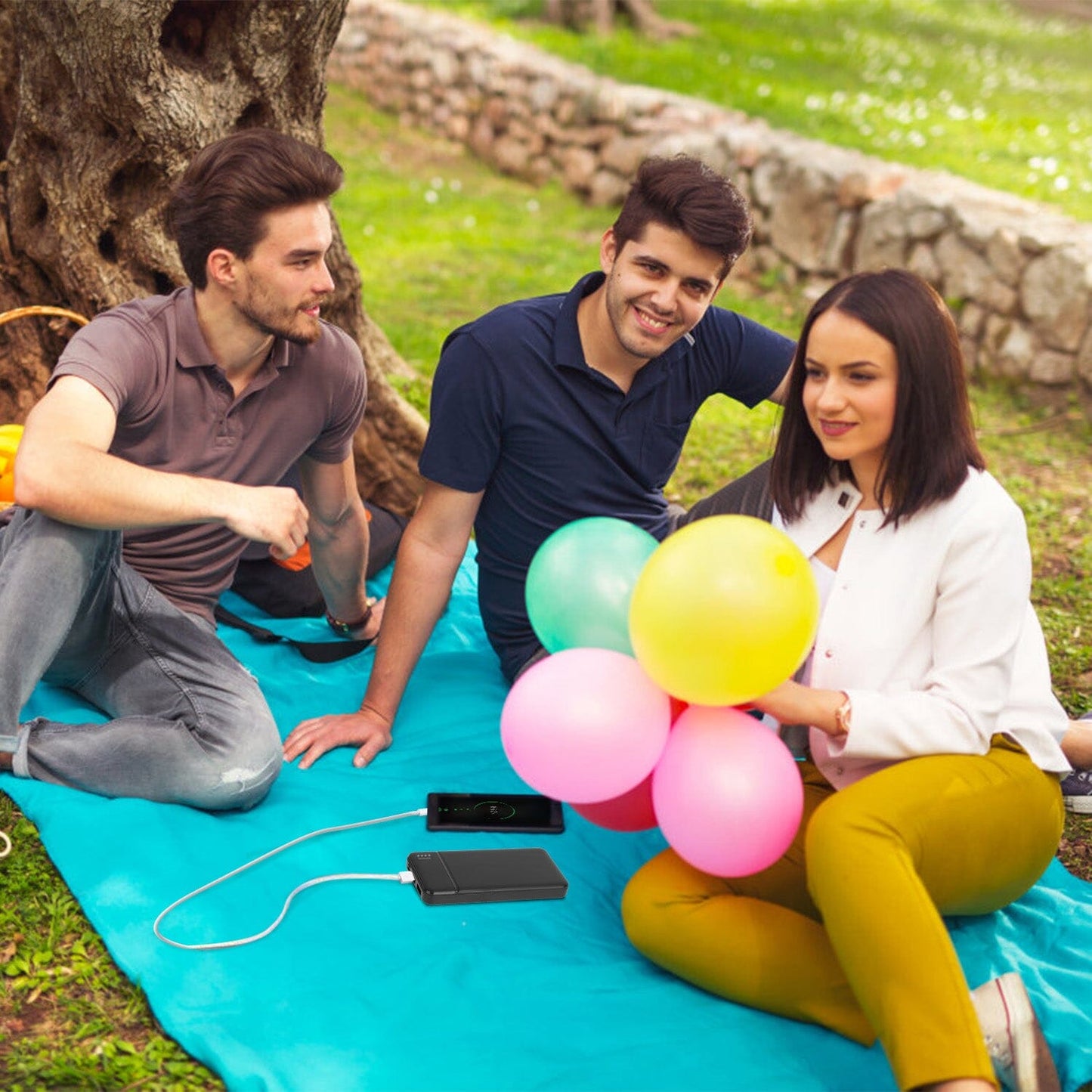 Skorter | Portable Power Bank Phone Charger with 1 Micro USB Cable