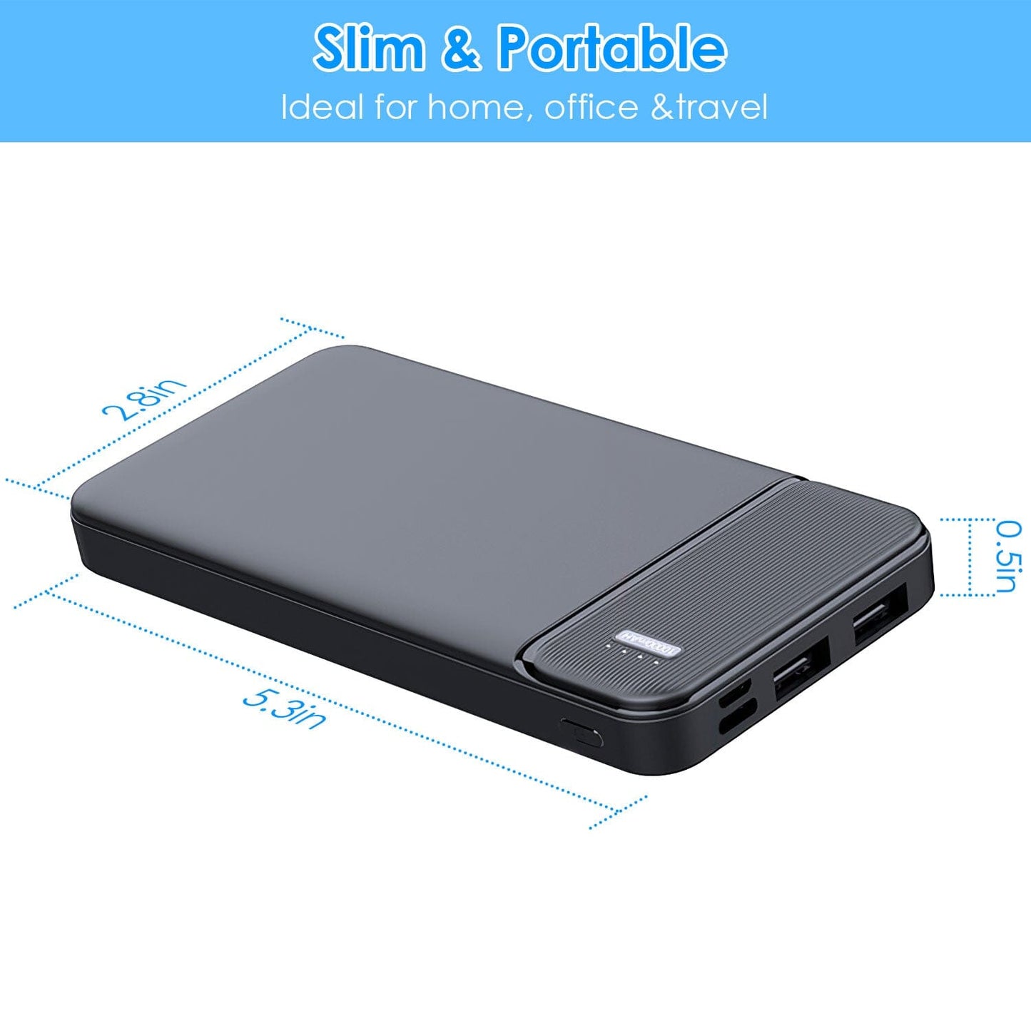 Skorter | Portable Power Bank Phone Charger with 1 Micro USB Cable