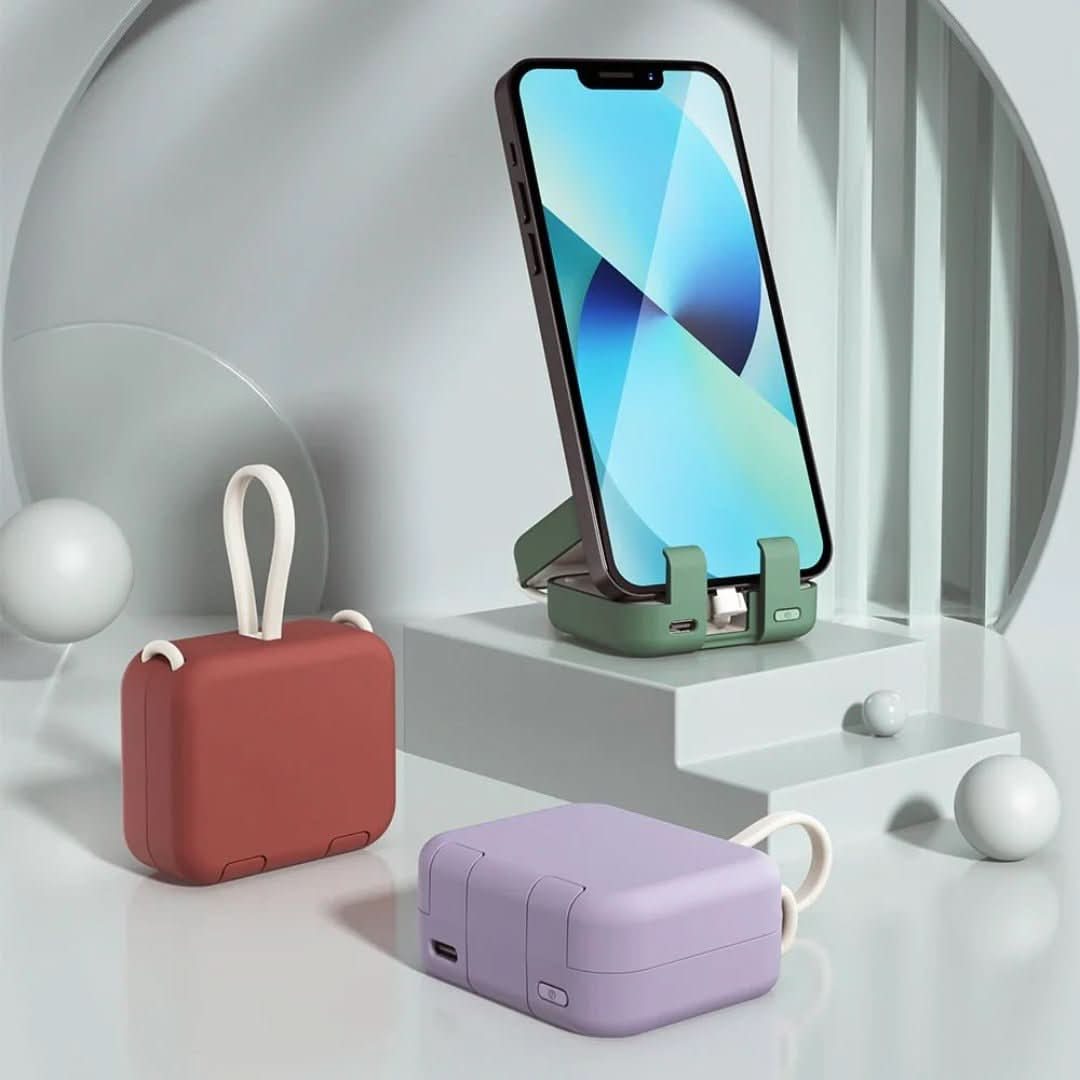 Skorter | Powercharge | Mini Power Bank & Phone Holder