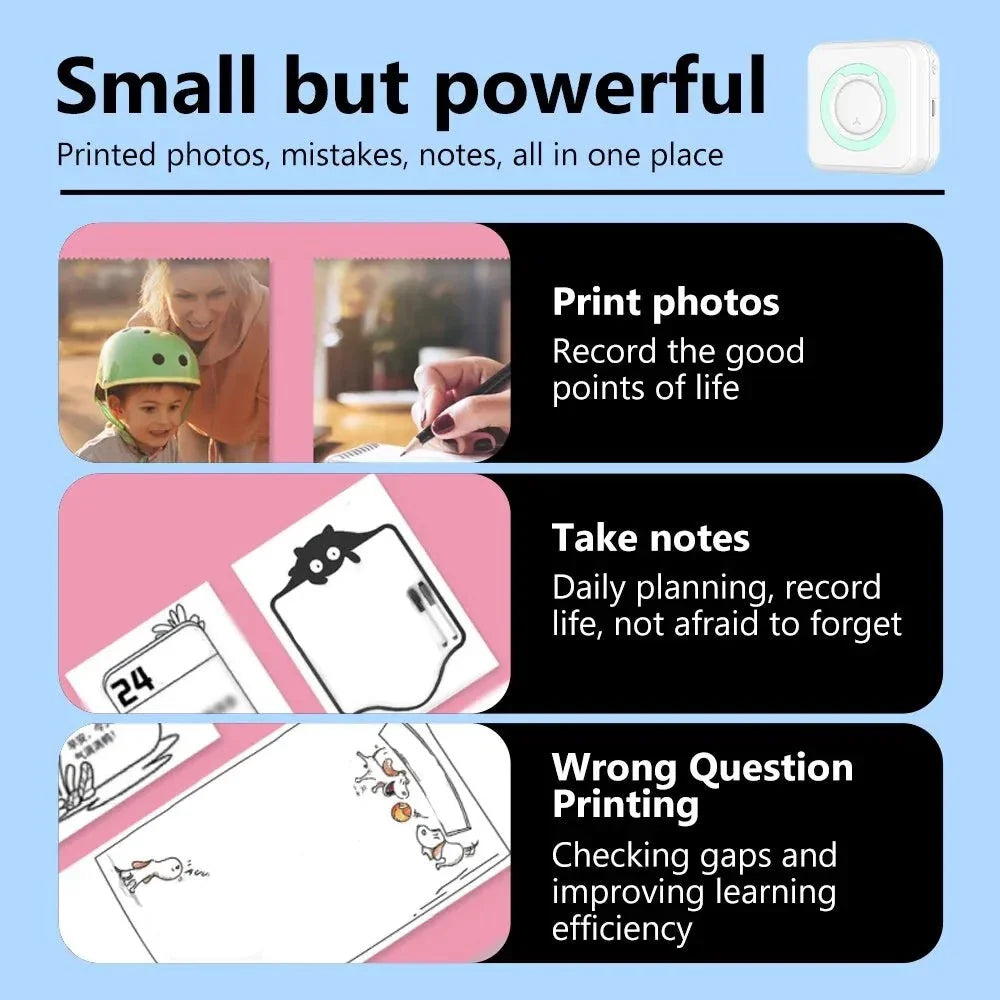 Skorter | Mini printer thermal sticker