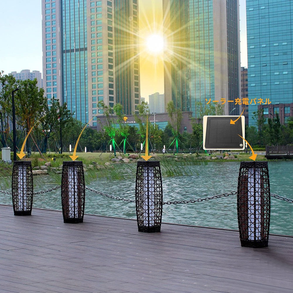 Skorter | Solar Energy Outdoor Floor Lamp