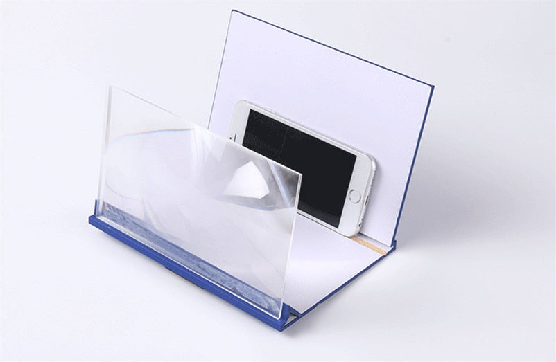 Skorter | | 8" Portable Folding Mobile Phone Screen Magnifier with Protective Case