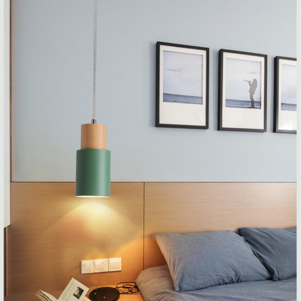 Skorter | Designer Nordic Wood Base Pendant Lamp