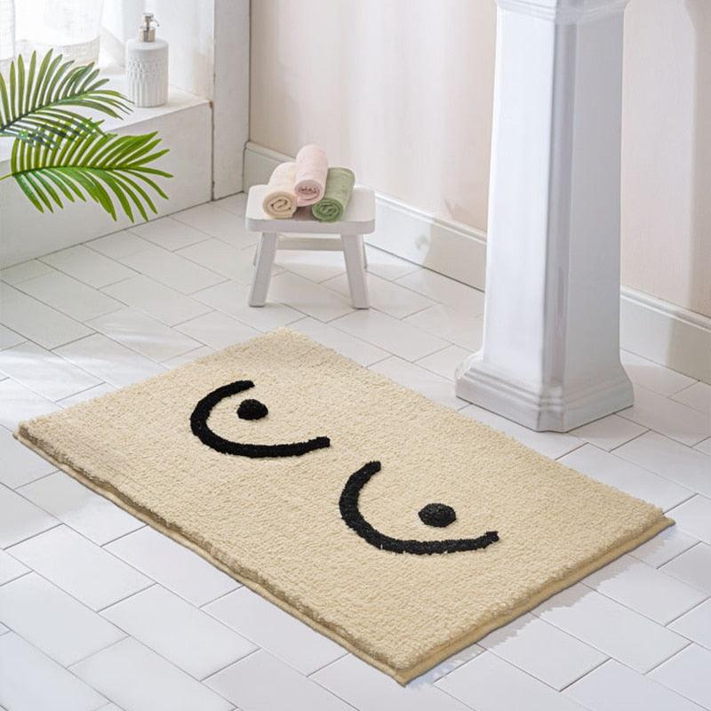 Skorter | Bath mat with tits