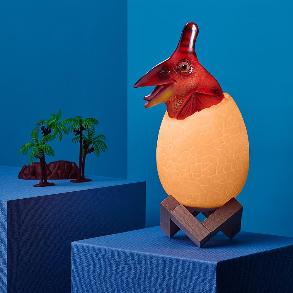 Skorter | Dinosaur Egg LED Color Changing Lamp