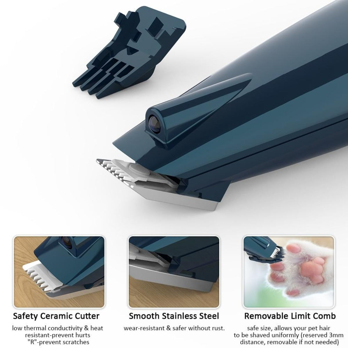 Skorter | Paw Hair Clippers With LED Light