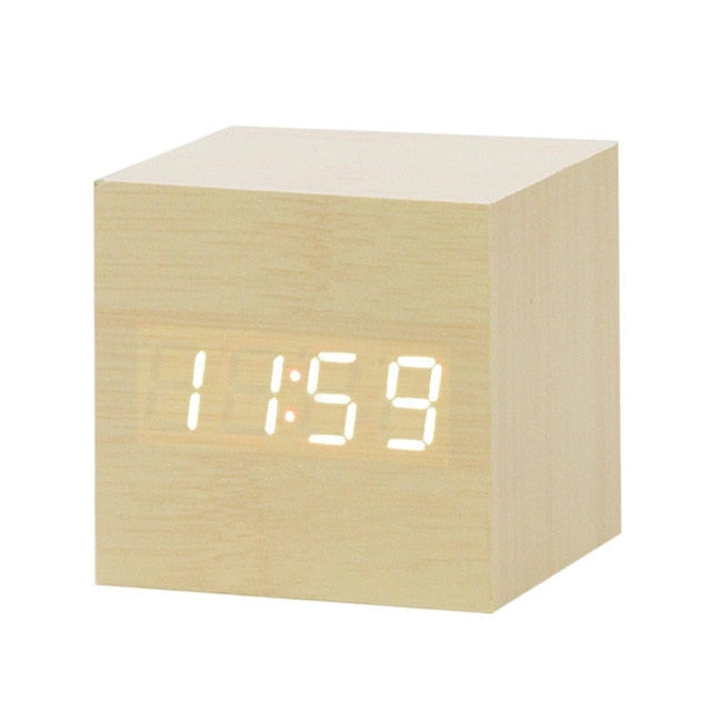 Skorter | VoiceRise - Nordic Digital LED Alarm Clock