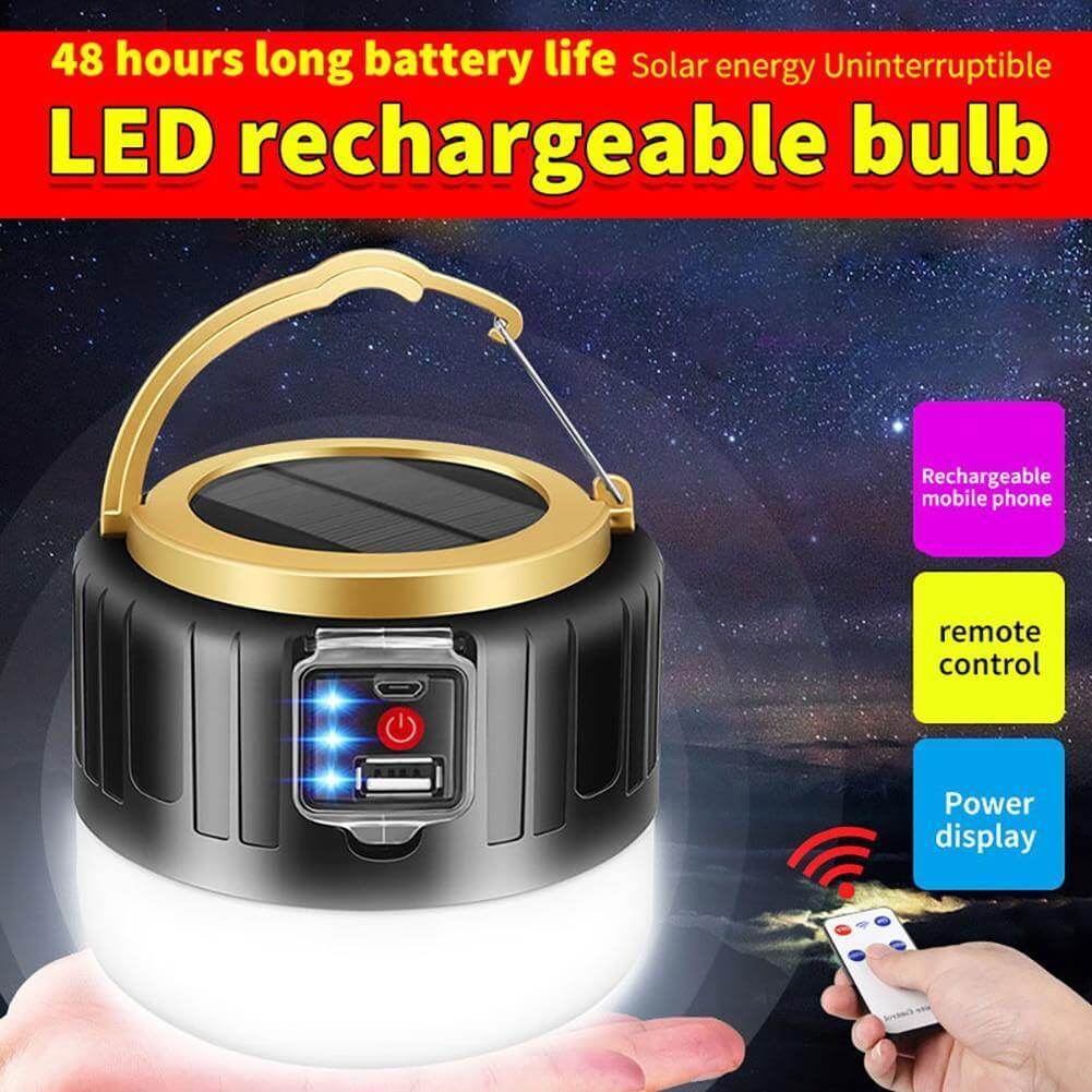 Skorter | Weatherproof Solar Rechargeable Camping LED Lamp