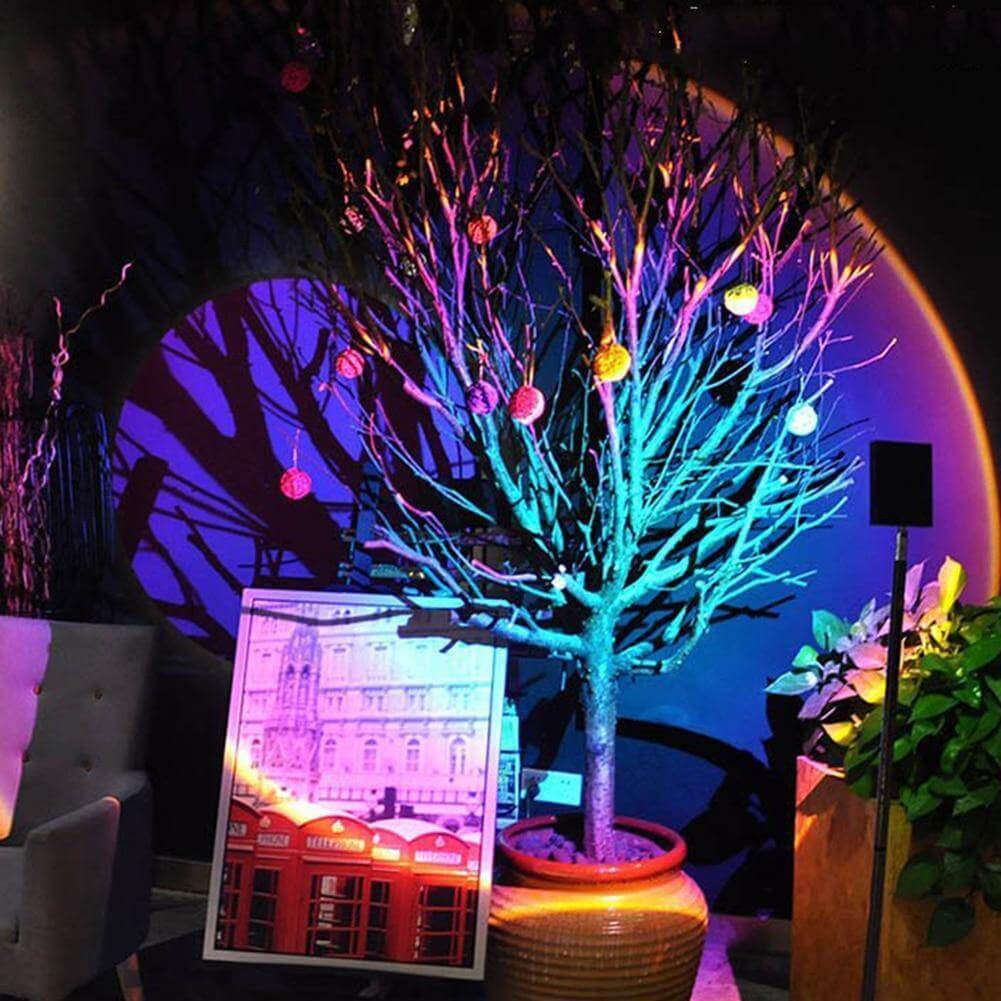Skorter | Atmospheric Sunset Robot Lamp LED