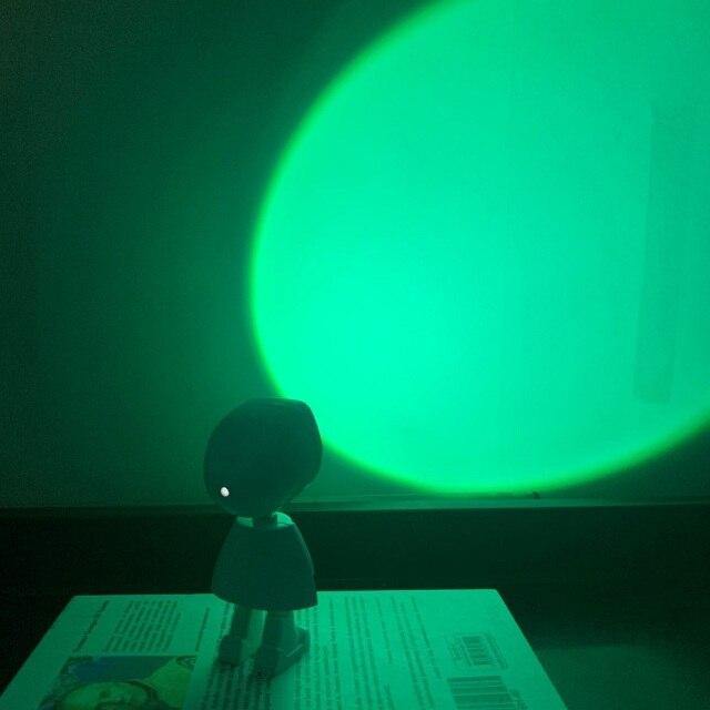 Skorter | Atmospheric Sunset Robot Lamp LED