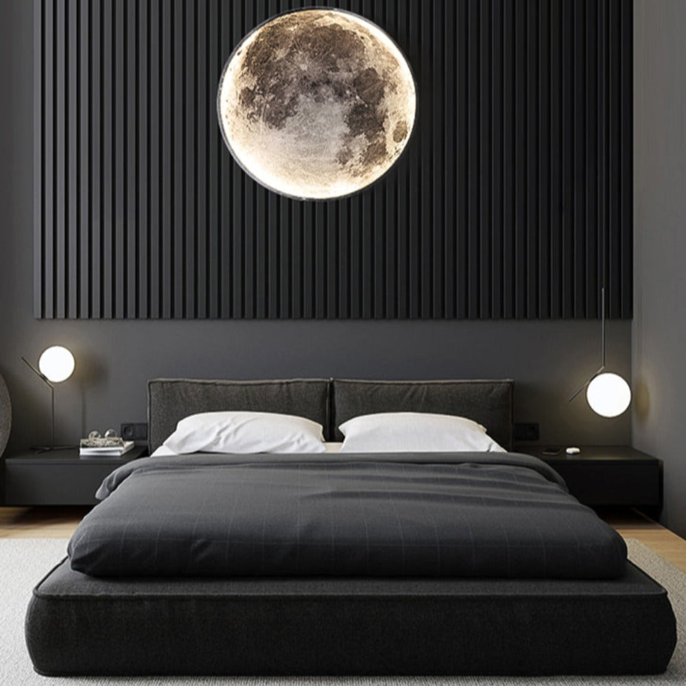 Skorter | 3D LED Moon or Earth Ceiling or Wall Lamp (3 Styles) 24CM-80CM