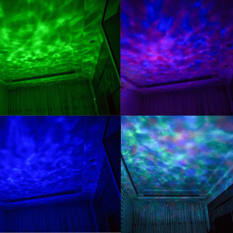 Skorter | Ocean Wave LED Projector Lights Speaker with Remote control