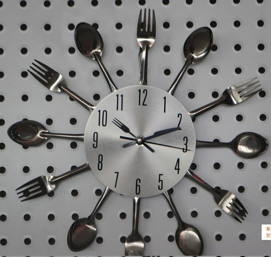 Skorter | fashion surface Stainless steel wall Quartz clocks diy home decor stickers clock living room