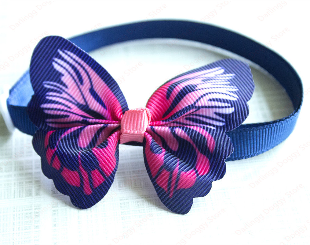 Skorter | 100 Piece: Adjustable Pet Butterfly Bow Tie Collars