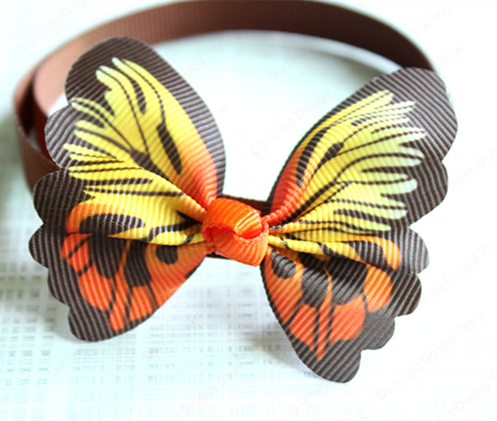 Skorter | 100 Piece: Adjustable Pet Butterfly Bow Tie Collars