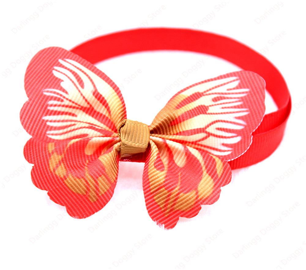 Skorter | 100 Piece: Adjustable Pet Butterfly Bow Tie Collars