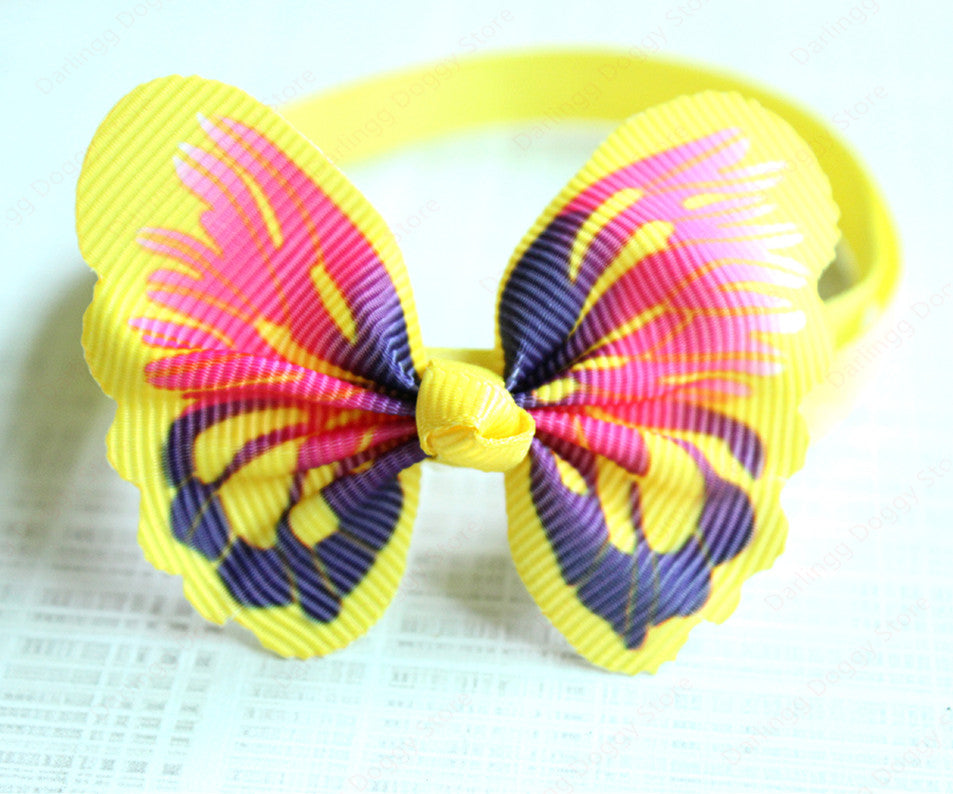 Skorter | 100 Piece: Adjustable Pet Butterfly Bow Tie Collars