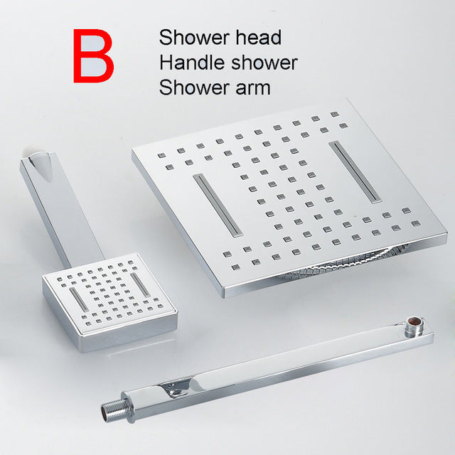 Skørter | 8 inch bad rain shower faucets