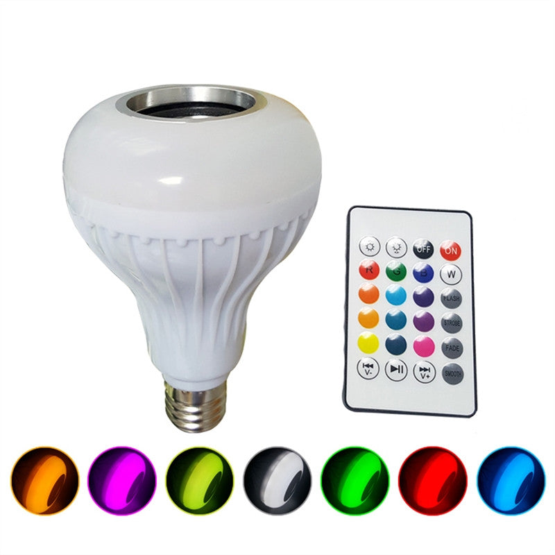 Skorter | LED Light Bulb with Bluetooth Speaker