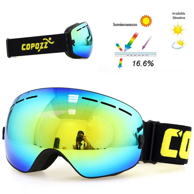 Skorter | Anti-Fog Ski Goggles Double Layers UV400
