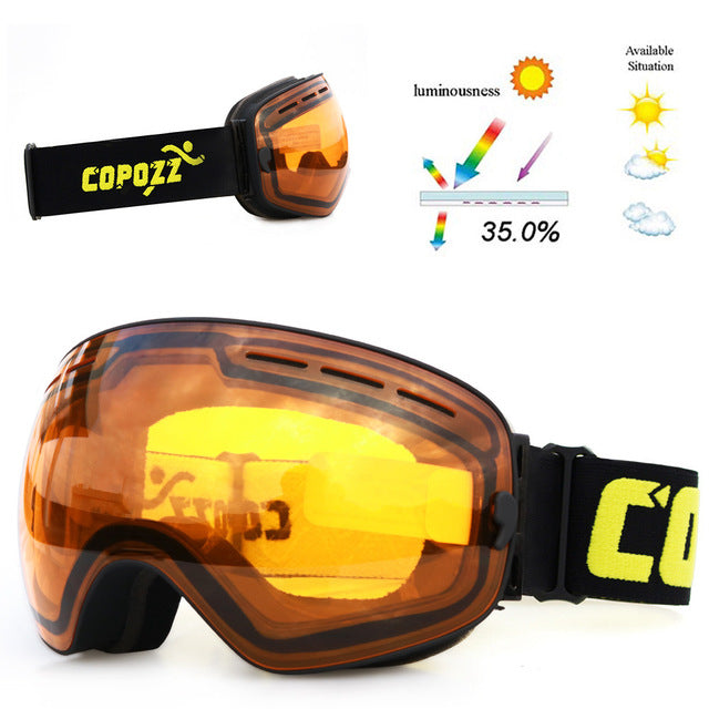 Skorter | Anti-Fog Ski Goggles Double Layers UV400
