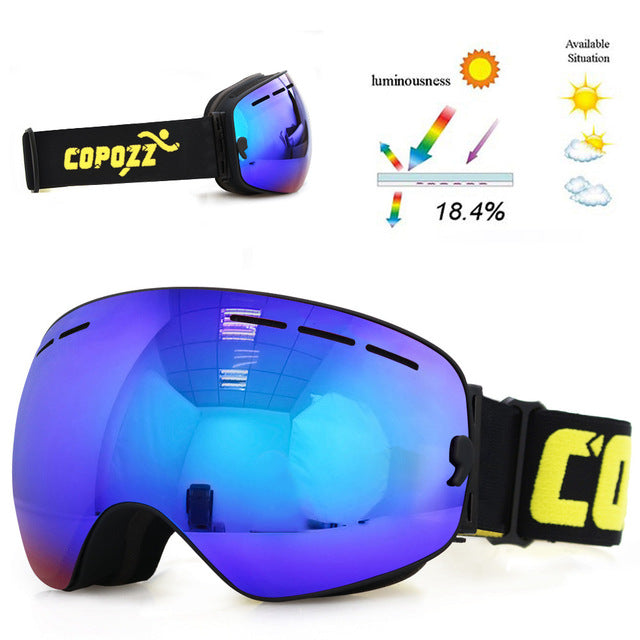 Skorter | Anti-Fog Ski Goggles Double Layers UV400