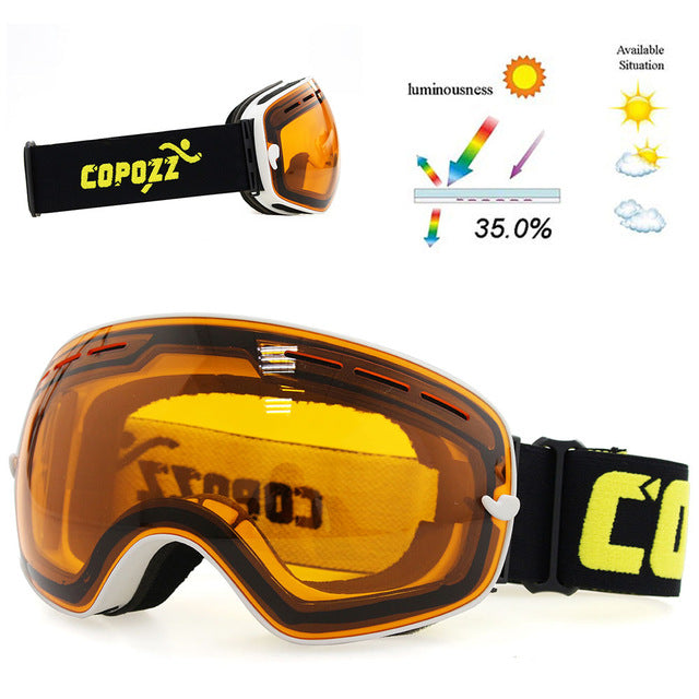 Skorter | Anti-Fog Ski Goggles Double Layers UV400