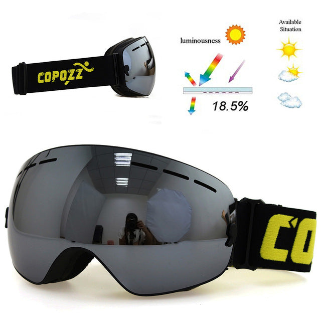 Skorter | Anti-Fog Ski Goggles Double Layers UV400